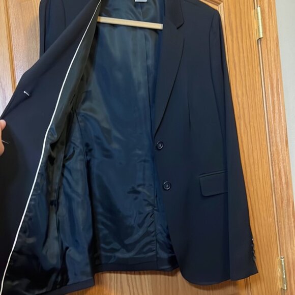 J. Crew Classic Black Blazer 10 Tall - Picture 4 of 6